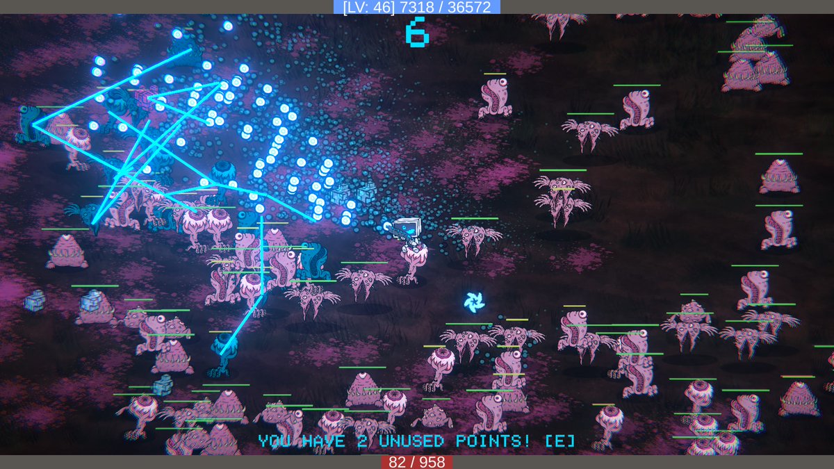 Made a #LD51 game jam submition with a friend: Singularity Protocol

Try it out 🤖:
ldjam.com/events/ludum-d…
#gamedev #indiegame #ludumdare51