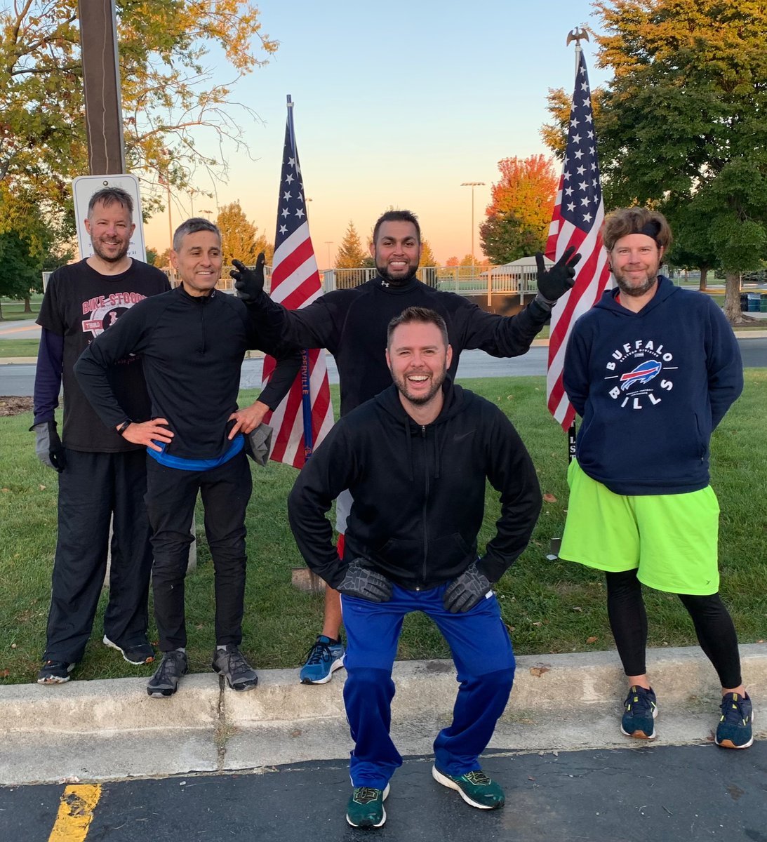 F3_Outpost's tweet image. HH Gregg led 5 PAX at LOP on a Zone 2 mosey to the Fitness Court where he threw everything at us but the kitchen sink!  Every muscle will be sore tomorrow.
