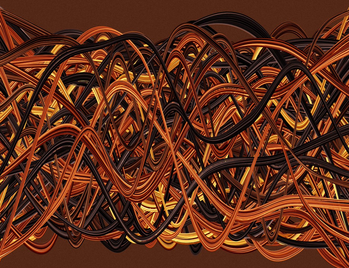 fauxjebus's tweet photo. “I keep it clean, but it can get messy.”
We decided not to include this chaotic brush mode, though some of the outputs are fun, we prefer the aesthetic simplicity and metaphor of a single line or a few lines. #WIP #genart #fxhope https://t.co/EohDTRW0cL