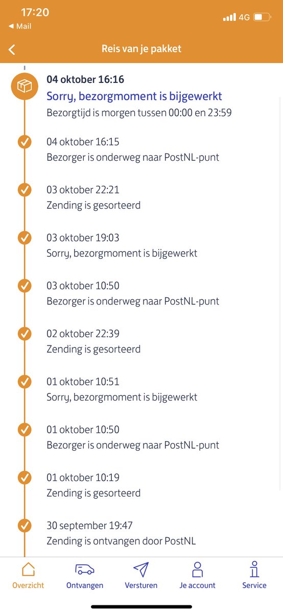 echtyvette's tweet photo. @PostNL Hi postnl. Ik denk dat er wat misgaat bij de bezorging van mijn pakketje.. hebben jullie duidelijkere info? https://t.co/4XnnoCPFAQ