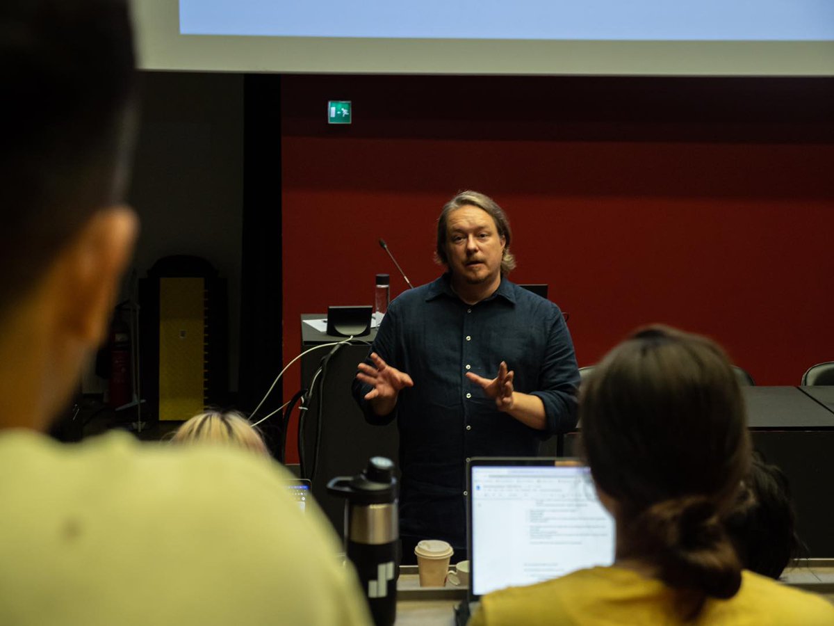 AcademyofMPI's tweet photo. MEET THE FINANCIERS: We organised a session where our participants could some decision makers of the film industry in Finland - Eero Tammi from @elokuvasaatio and Mikko Peltonen from @AVEKfi . The session was hosted by @CaisaHelsinki . https://t.co/yN7I8aJfhD