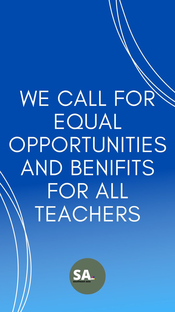 saseasia's tweet photo. Happy Teachers’ Day to all Teachers around the world! Thank you for your dedication and courage in teaching💙
#sasea #Teachers #WorldTeachersDay2022 https://t.co/lJsDAQ8rnd