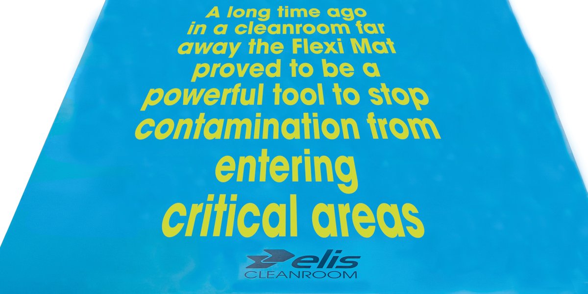 ElisCleanroom's tweet photo. Only 27% of contaminants are removed by peel-off mats whereas the force is strong with Flexi Mat! If you want to know more about our alternative CSR-friendly solution sign-up to join our free 30 minute webinar on 20th October at 11am. https://t.co/5C113wfOyz https://t.co/fXqkWRbkAp