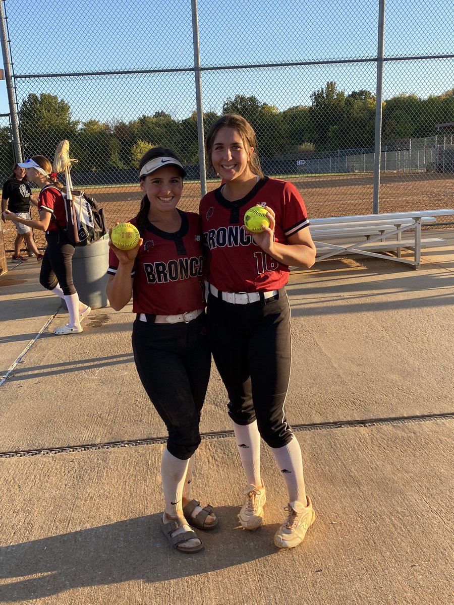 💣Bomb Squad💣 hit a three run home run for my last high school home game. districts start tuesday! go broncos!