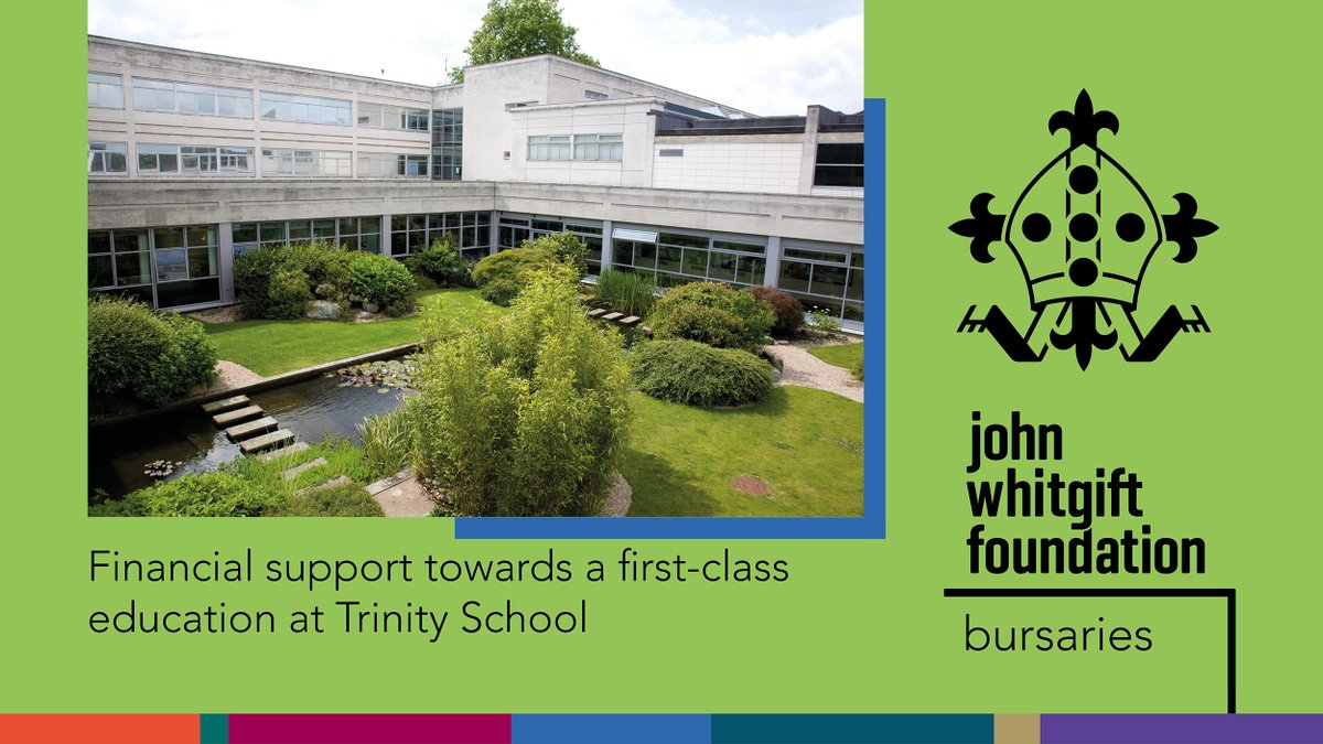 JohnWhitgiftFdn's tweet photo. John Whitgift Foundation is committed to helping boys from all backgrounds receive a first-class education at Trinity School. Learn more about bursaries and how you can apply today: https://t.co/DRViwepLPh
#CaringForCroydon #Bursary #Education https://t.co/OJcwWPKqWu