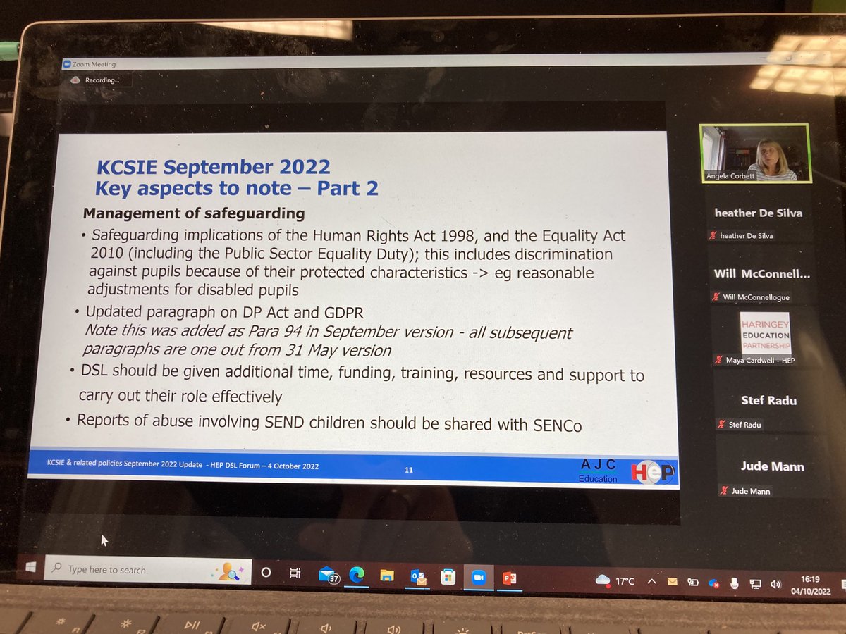 Busy twilight training at HEP the Primary English network upstairs and Safeguarding training with Angela Corbett on line. ⁦<a href="/HaringeyEduc/">Haringey Education Partnership</a>⁩ ⁦<a href="/primaryenglishh/">Primary English</a>⁩ ⁦<a href="/LucySpreckley/">Lucy Spreckley</a>⁩ #cpd ⁦<a href="/Safernetwork/">Safeguarding Network</a>⁩ supporting our growing family of schools