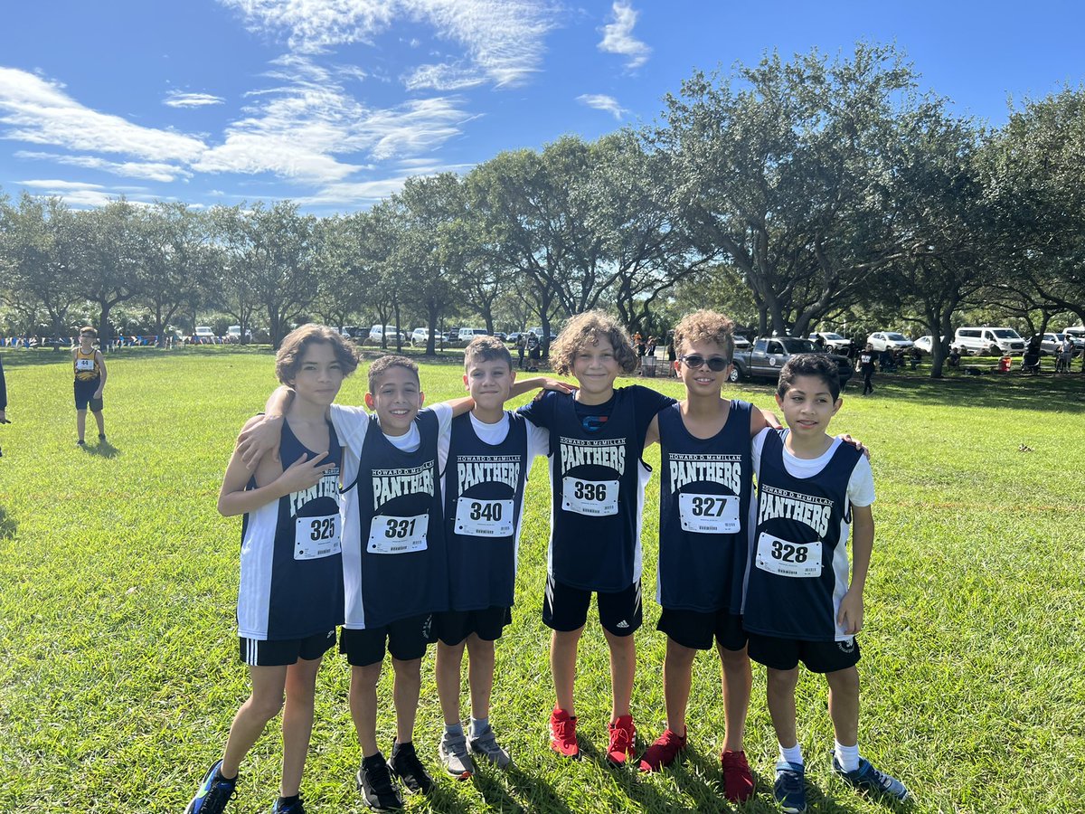 MsAdamsonHDMM's tweet photo. First Cross Country meet of the season! #pantherBEST #goPanthers @HDMcMillan https://t.co/xNg7rIl45v