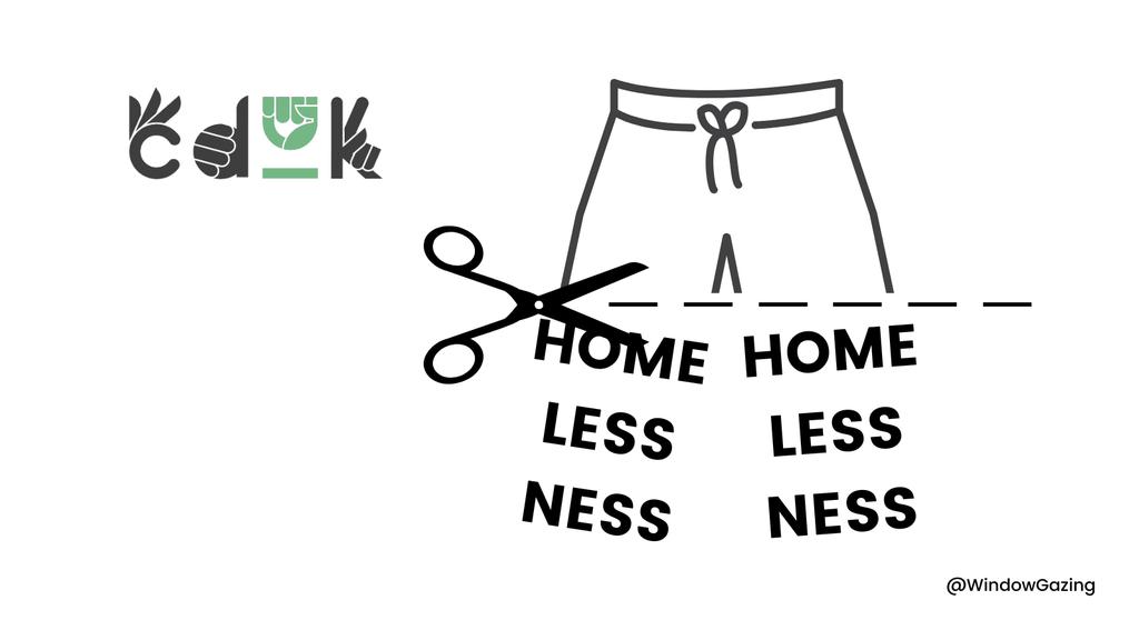 This is where we draw the line. A <a href="/OneMinuteBriefs/">One Minute Briefs ⏱️</a> to
Create posters to promote sustainable shorts made, sold &amp; worn to help people rise out of homelessness with <a href="/CDUKonline/">CDUK</a> #MadeInBristolShorts🩳