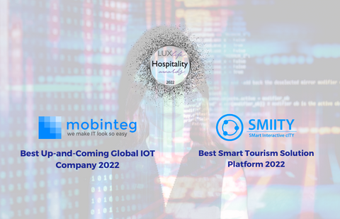 mobinteg's tweet photo. @mobinteg and @smiityapp awarded at @LuxLifestyleMag 's Hospitality Awards 2022 🤩👏
https://t.co/peOpMwEzsZ
#mobinteg #awards #luxlife #smiity #tourism #smarttourism #iot https://t.co/e0bRgcFla2