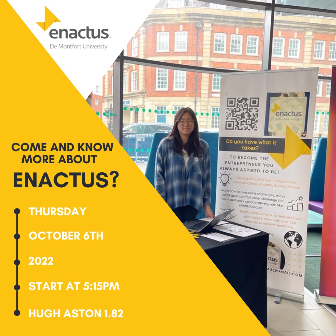 Enactus DMU tweet media