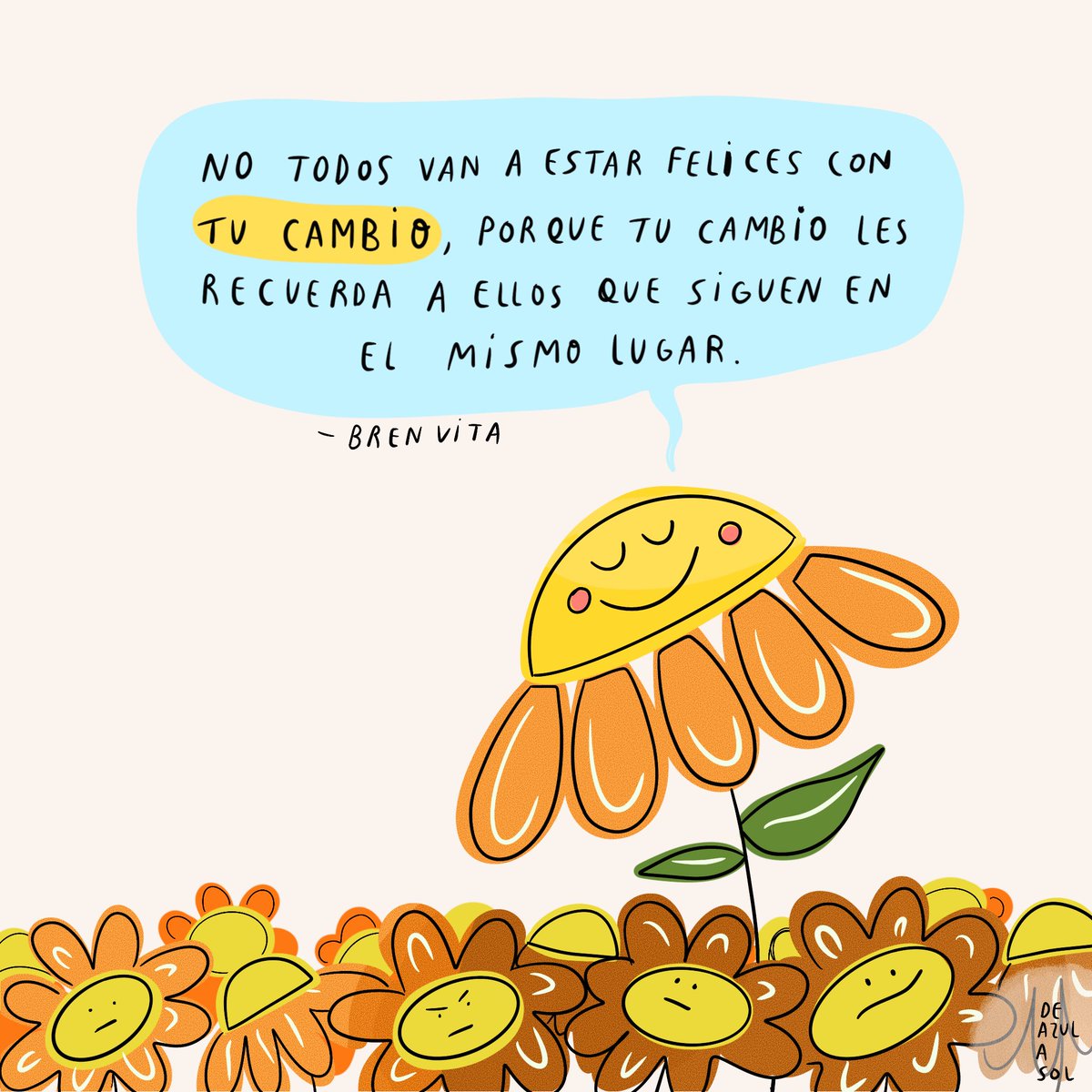 No tengas miedo a incomodar 🧡 <a href="/SoyBrenVita/">BrenVita</a>