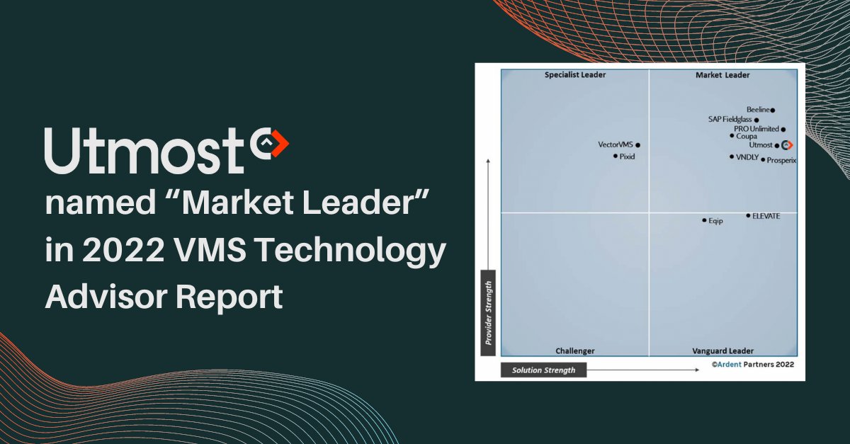 Calling all procurement, HR, human capital, and talent acquisition executive!! 

Ardent Partners’ 2022 VMS Technology Advisor report is a great read for you. In this report, Ardent Partners evaluates the market’s top VMS solution providers.

Read report: hubs.ly/Q01ngjhw0