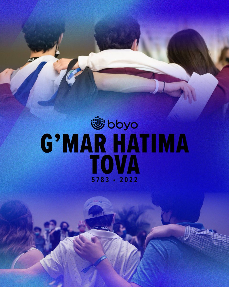 As we get ready to bring in Yom Kippur, the holiest day of the Jewish calendar, we wish our entire BBYO family a meaningful holiday, an easy fast, and a G'mar Hatima Tova. #YomKippur