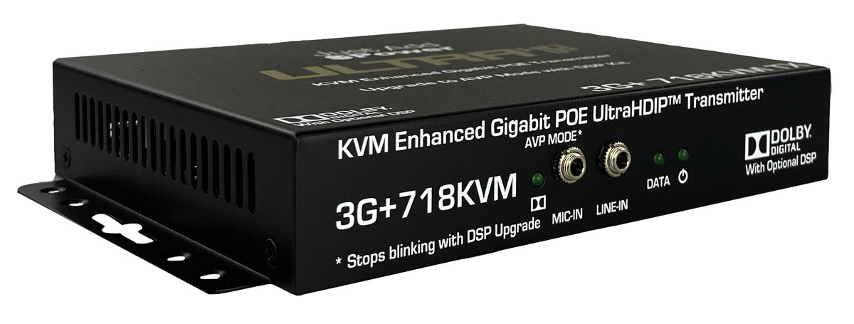 JustAddPowerHD's tweet photo. 718KVM/749KVM Transmitters Can Now Be Upgraded to Enable Full AVP Functionality! 

https://t.co/vh1O4GCinV https://t.co/qrEt33hR01