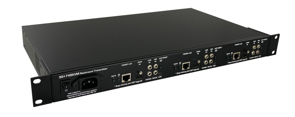 JustAddPowerHD's tweet photo. 718KVM/749KVM Transmitters Can Now Be Upgraded to Enable Full AVP Functionality! 

https://t.co/vh1O4GCinV https://t.co/qrEt33hR01
