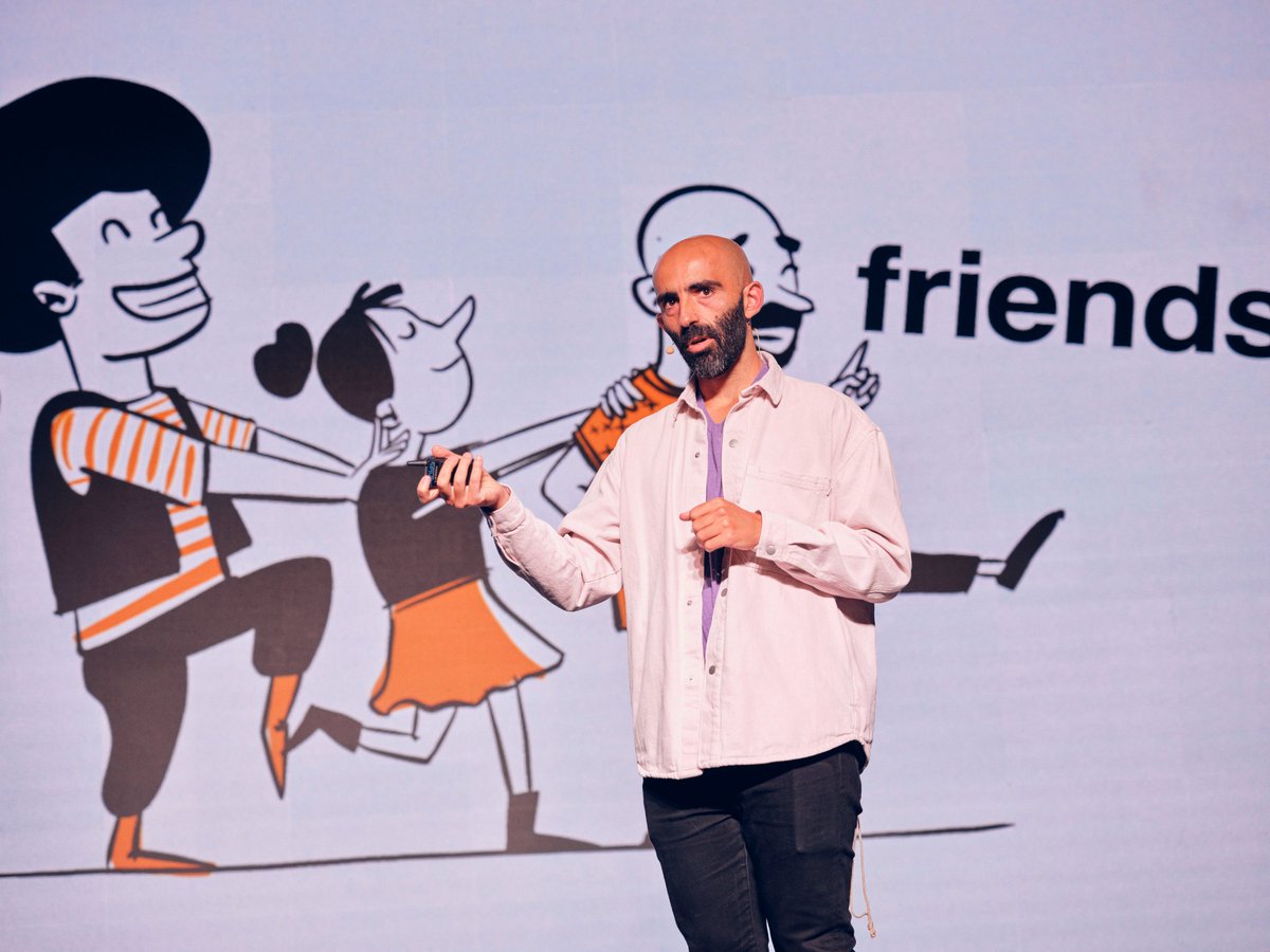designmattersdk's tweet photo. At #DesignMatters22, Jose Torre (@halfool_draws), from @Shopify,  shared with us how he’s injected joy into highly complex domains, like automation tooling, and how he’s used creative storytelling to shift perceptions around design systems.

#DesignMatters #ResponsibleDesign https://t.co/wwhyRCNJ0y