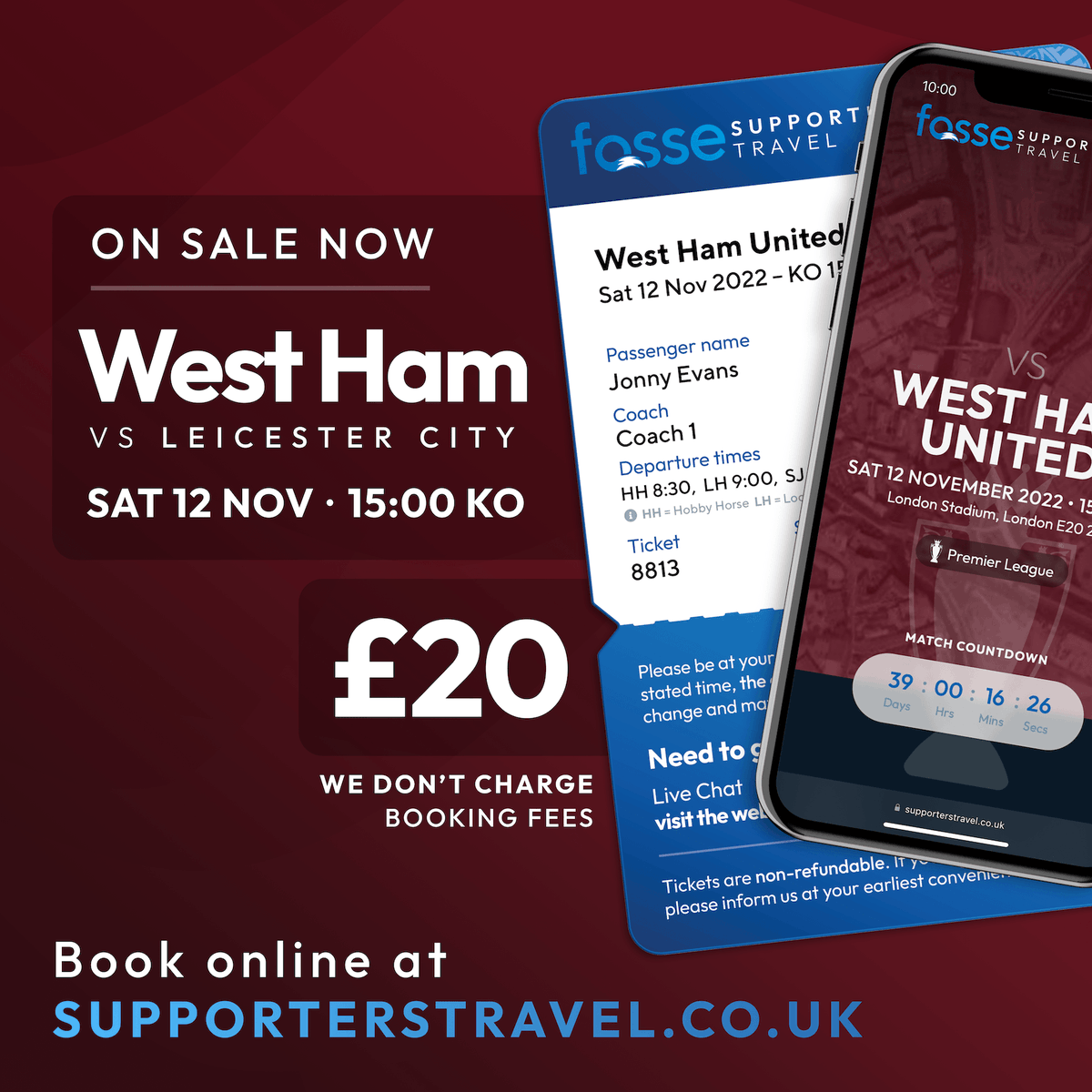 Fosse Supporters Travel tweet media