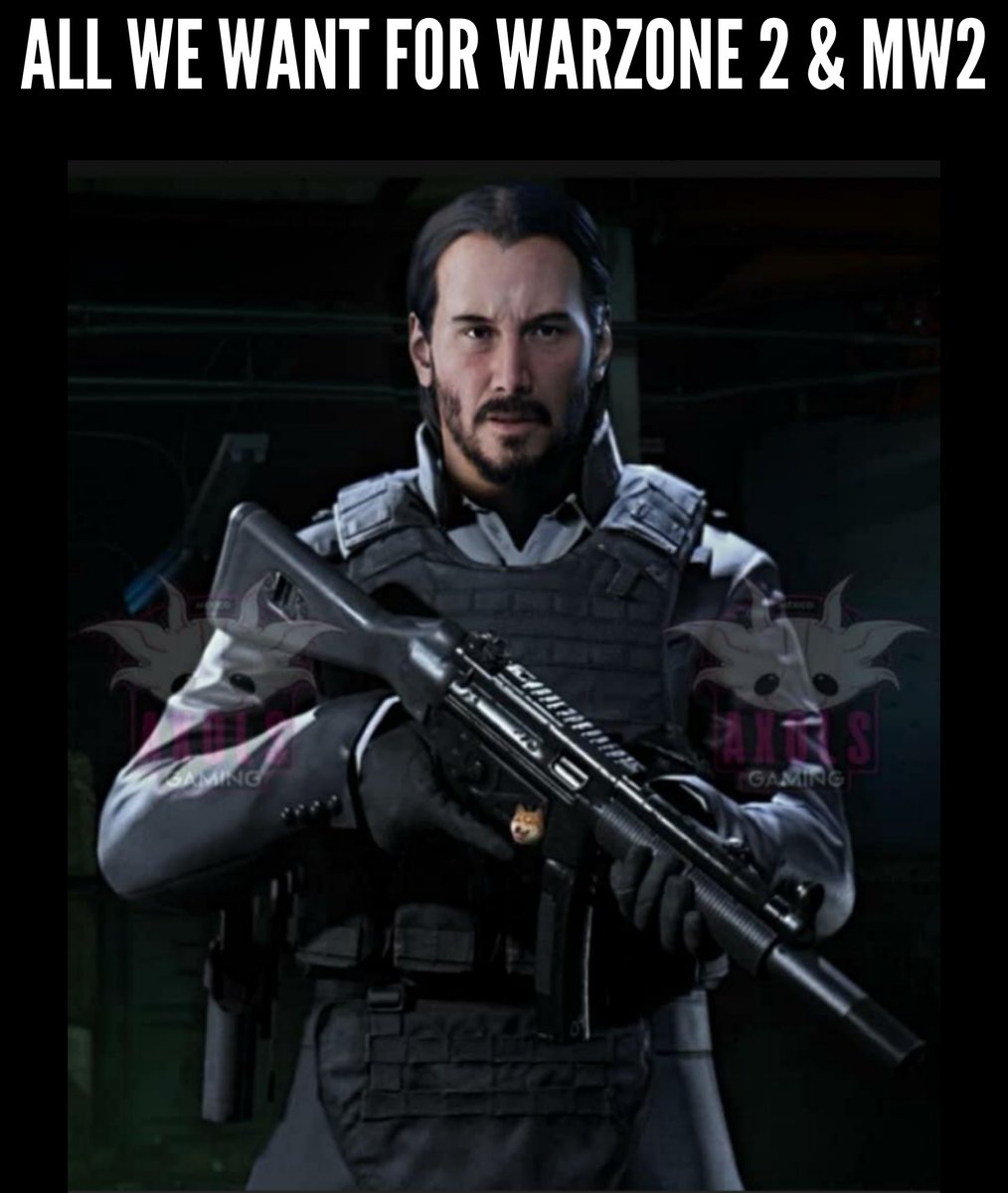 Like/retweet if you want them to make a John Wick operator in #ModernWarfare2 

#ModernWarfareII | #Warzone2