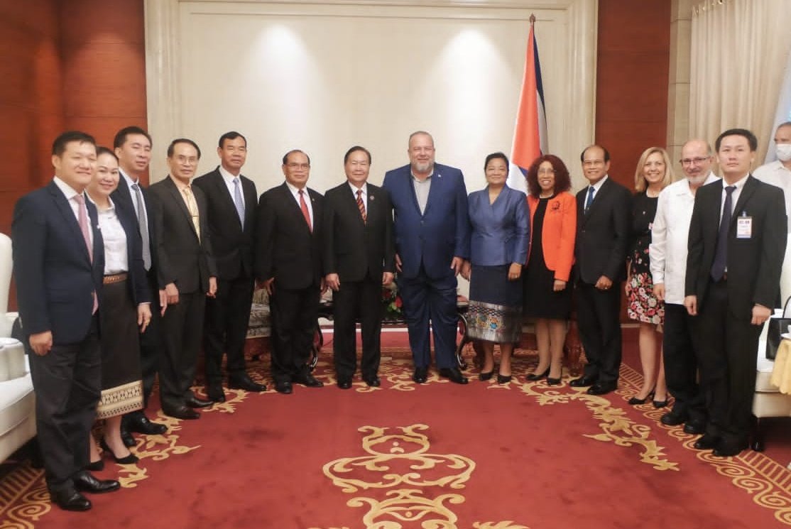 En espacio para la amistad, el apoyo y la solidaridad se convirtió la última actividad de la delegación cubana en la República Democrática Popular Lao 🇱🇦, en la mañana de este martes.
🇨🇺