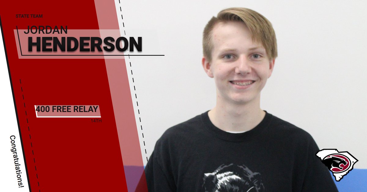 Congratulations on making the State Team. Best of luck at States Jordan!