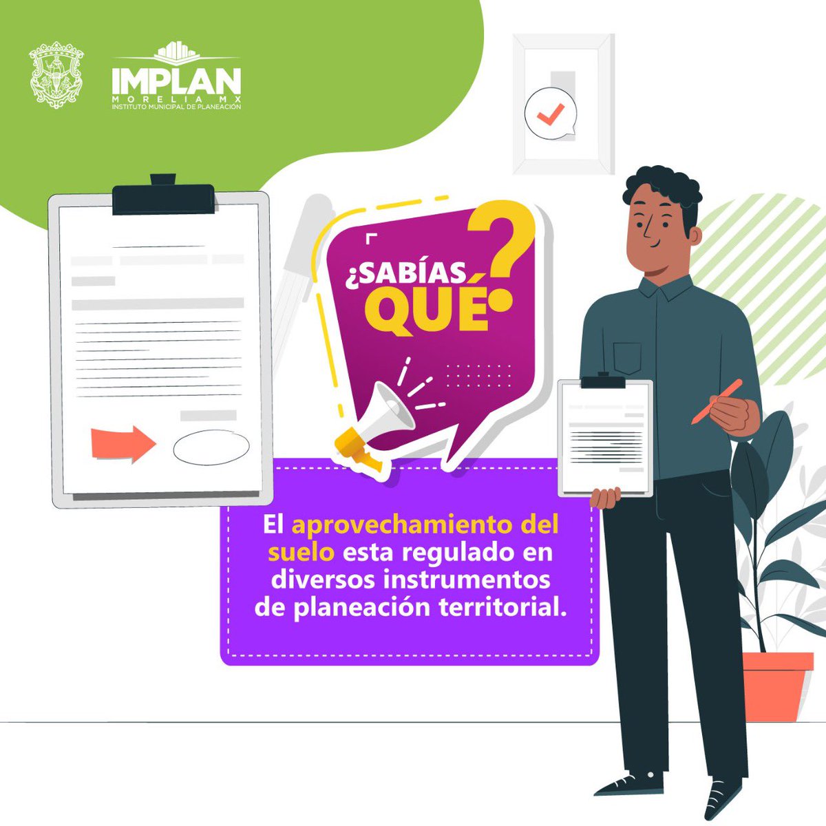 IMPLANmorelia's tweet photo. Conoce el #UsoDeSuelo definido para un predio, lugar o zona de tu interés en el Mapa Interactivo de Morelia.
🔗 https://t.co/GhhgIU0ORK
#MoreliaEnDatos
#MoreliaBrilla✨ https://t.co/jwMM6Ajv6h