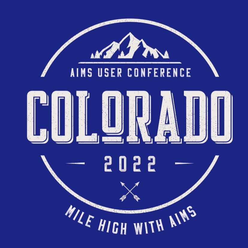 <a href="/AIMSparking/">AIMS-EDC Corporation</a> is excited to spend the next few days with our #AIMSparking clients at the 2022 AIMS User Conference in Denver, Colorado! Clients will have a chance to review the latest AIMS software enhancements, interact with support staff and network with fellow AIMS Users!