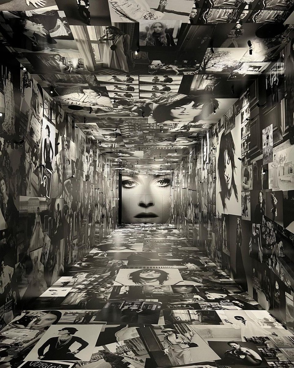‘#chanelornothing ! We designed a 40 meters long gorgeous collage of the work of <a href="/virginieviard/">Virginie Viard</a> and #gabriellechanel. It contains our imagery for the brand […] and iconic portraits of Chanel herself and our girl #kristenstewart ! ♥️ kisses iv’ instagram.com/p/CjSurmPLoP5/