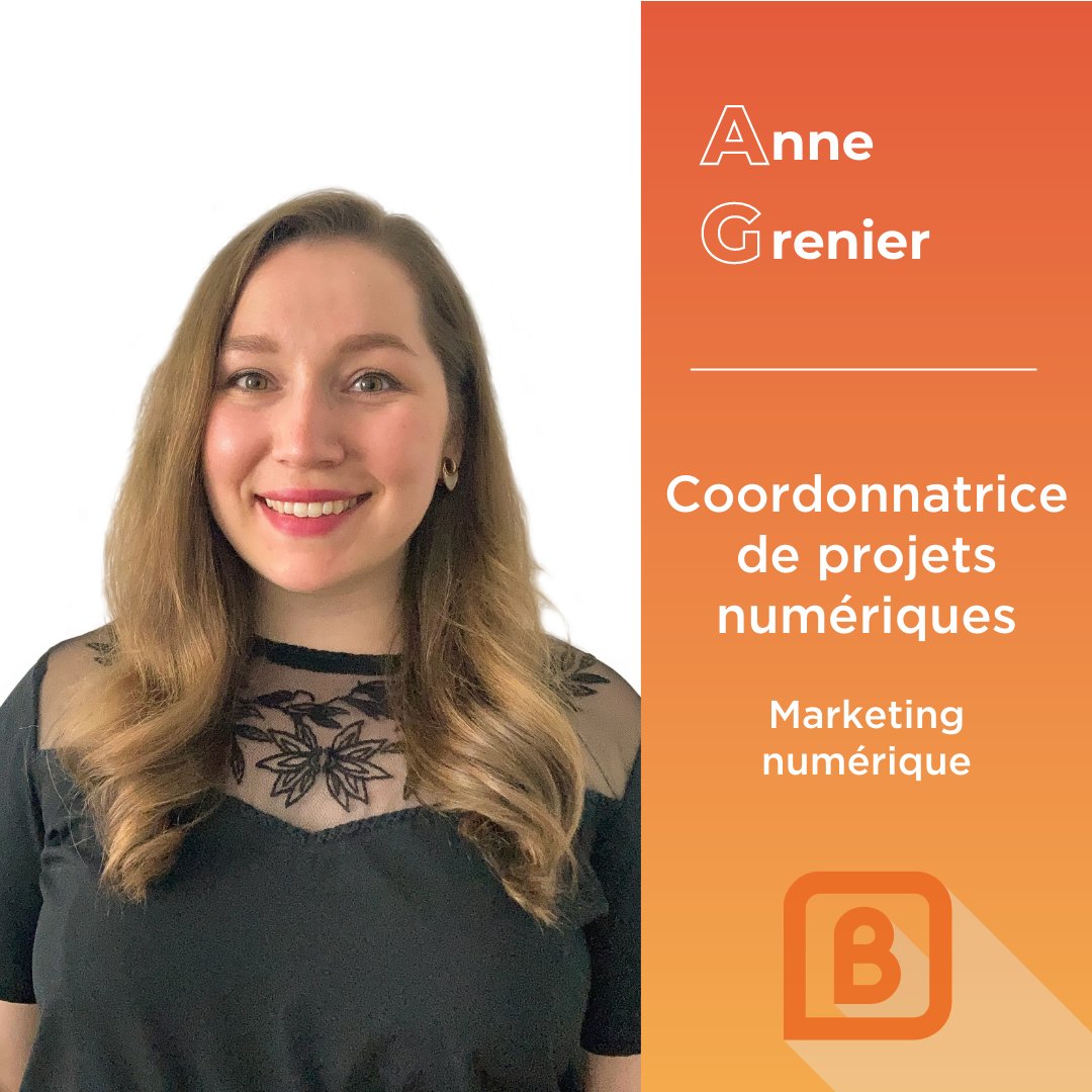 BridgeMedia_ca's tweet photo. Anne Grenier, coordinatrice.
Diplômée en bureautique et en design graphique, Anne organise des tâches, des échéanciers et crée des campagnes ou des optimisations de compte. Cette artiste aime bouger, relaxer, les jeux vidéos et vivre des expériences. https://t.co/T5nG8EESez