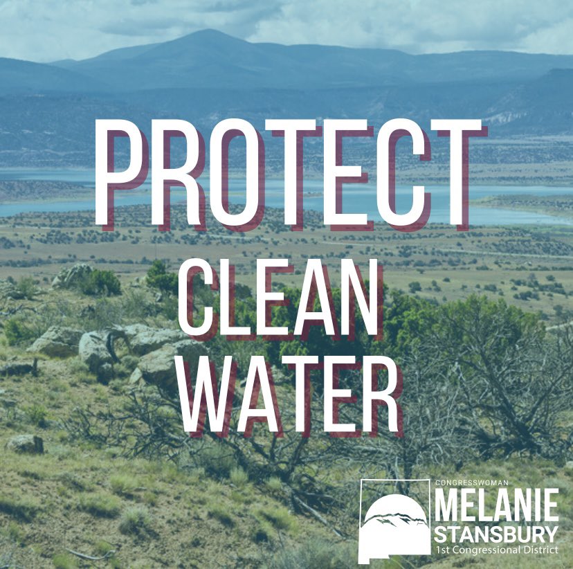 New Mexicans know that water is life, and that we must protect our clean water. A case heard yesterday before SCOTUS could gut the Clean Water Act and risk our water resources. As a proud water and climate nerd, I am urging SCOTUS to follow the science and #ProtectOurWaters!