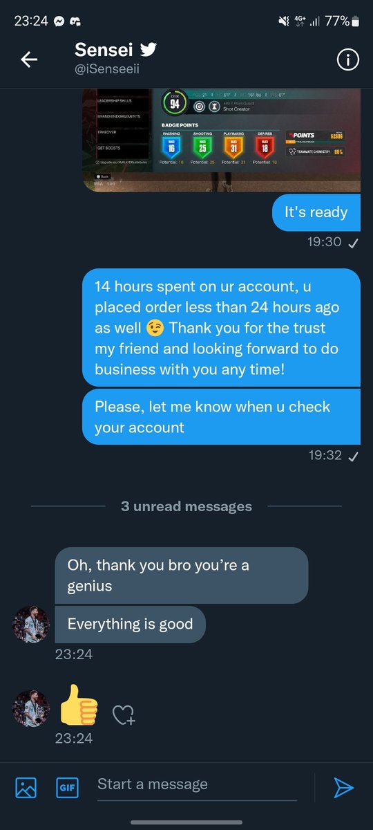 ⚡FENK 2K SERVICES 

🎮Customer: <a href="/iSenseeii/">iSensei</a>

Service: FULL BADGES - done in 14 HOURS 

Follow FENK SERVICE on IG, where u can see all feedback:
instagram.com/fenkservices

📩 DM for more info if you want to use FASTEST and SAFEST 2K SERVICES in the world!