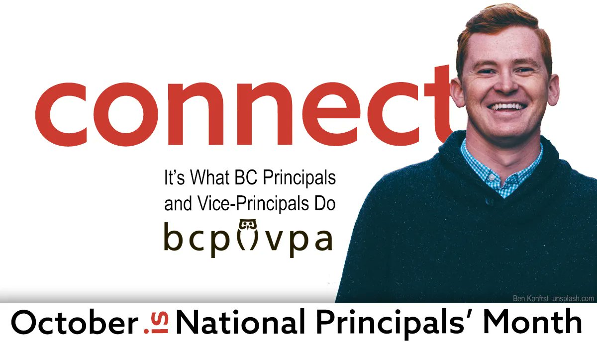 October is National Principals’ Month! @bcpvpa Principals & Vice-Principals are at the heart of their schools, connecting with teachers, students & staff, superintendents, districts & the community. #NPM2022