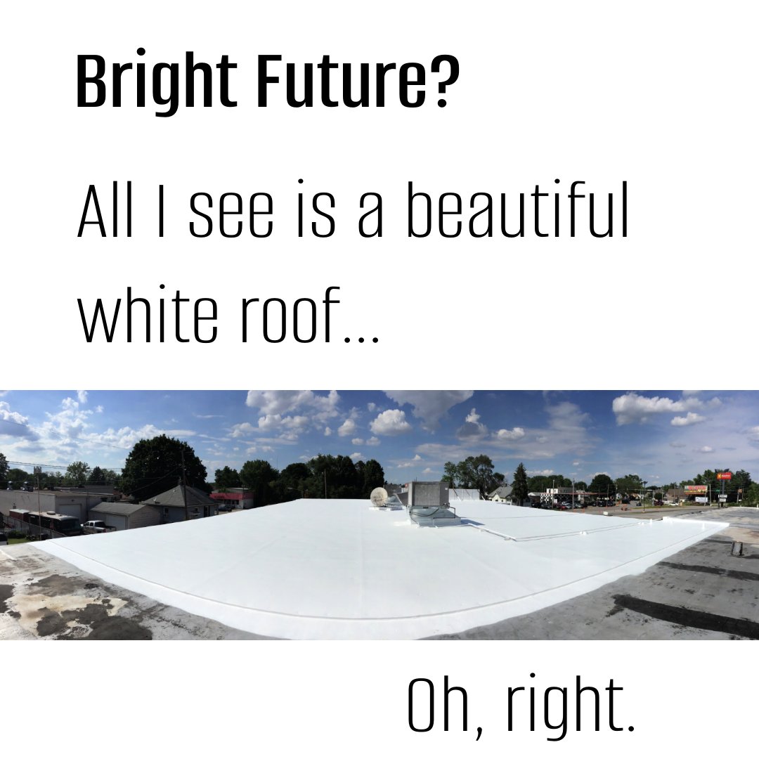 During the warmest weather, studies have indicated that Conklin Cool Roofing Systems lower roof temperatures by up to 40% &amp; decrease the amount of heat transferred into a building’s interior which helps reduce energy needs for cooling + many more benefits!

#coolroofingsystems