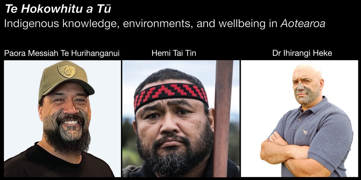 Join us for a discussion about indigenous knowledge, environments, and wellbeing in Aotearoa (New Zealand) from three Māori perspectives. 

10/12 12:30– 2 at the Mandel Center. Free &amp; open to the public. Light lunch and refreshments provided. Register at tinyurl.com/hzb576c8