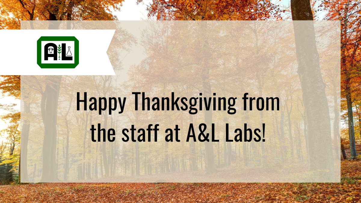 Happy Thanksgiving! Wishing you and your family a wonderful holiday! 🦃🍂

As a quick reminder, A&amp;L Labs will be closed Monday, October 10
The lab will return to regular hours Tuesday, October 11 

#happythanksgiving #thanksgiving #canadianthanksgiving