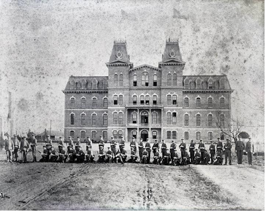 On this day in 1876, the Agricultural and Mechanical College of Texas opened its doors as the state's first public institution of higher education. Happy 146th Birthday to Texas A&amp;M! <a href="/TAMU/">Texas A&M University</a> <a href="/AggieCorps/">TAMU Corps of Cadets</a> <a href="/TAMUDSA/">Texas A&M University Division of Student Affairs</a> <a href="/TAMUCommandant/">The Commandant</a> <a href="/tamu_sbp/">Case Harris ‘23</a> @tamutaha <a href="/tamu_sga/">Texas A&M SGA</a>