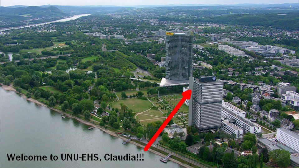Kees van der Geest (@keesvdgeest) on Twitter photo I am delighted to welcome our new research associate Claudia Fry to the EMIC team <a href="/UNUEHS/">UN University - EHS</a> today.
Claudia has great expertise on our core topic of #climatemobility which she gained in her MSc thesis <a href="/UniofExeter/">University of Exeter</a> & working on <a href="/ProjectMisty/">Project MISTY</a>.
We look forward to working with you!! I am delighted to welcome our new research associate Claudia Fry to the EMIC team <a href="/UNUEHS/">UN University - EHS</a> today.
Claudia has great expertise on our core topic of #climatemobility which she gained in her MSc thesis <a href="/UniofExeter/">University of Exeter</a> & working on <a href="/ProjectMisty/">Project MISTY</a>.
We look forward to working with you!!