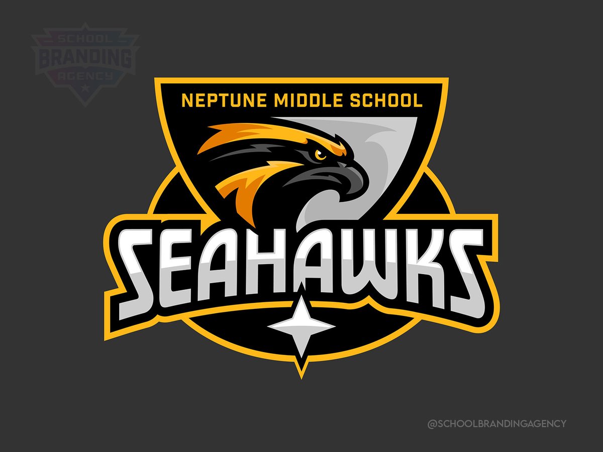 Neptune Middle School Logo Design

For Neptune Middle School, we created am awesome looking Sea Hawk mascot logo that managed to look fierce, determined and warm at the same time.

Created by School Branding Agency - schoolbranding.agency