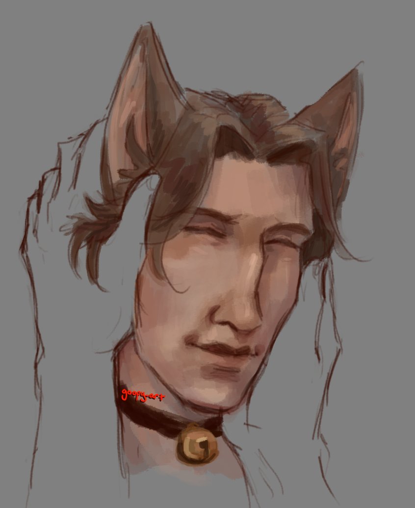 Goopyart on Twitter "Cat boy Jerma https//t.co/ijwTHbRfce" / Twitter