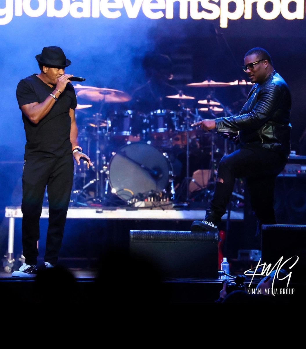 10.01.22 #RnBExperience2022Tour #StateFarmArena #Atl #JohnJohnLR 🎤