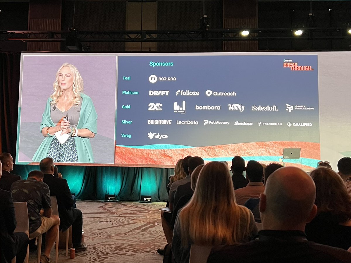 ronanvance's tweet photo. Getting started at #breakthrough22 with @LataneConant @6sense #proceedwithconfidence https://t.co/Z9kxR8egSC