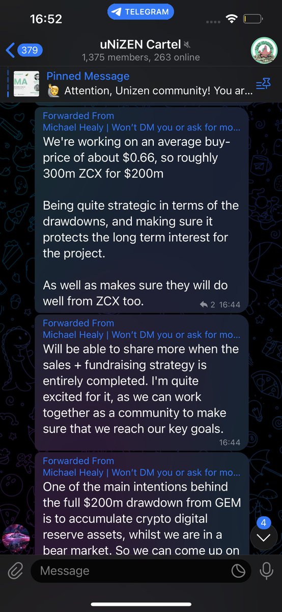AzeroPapi's tweet photo. Read between the lines 

$ZCX to $10+ sooner than u think 👀 

Incredibly bullish 🚀 

@unizen_io https://t.co/icS24b0HaC