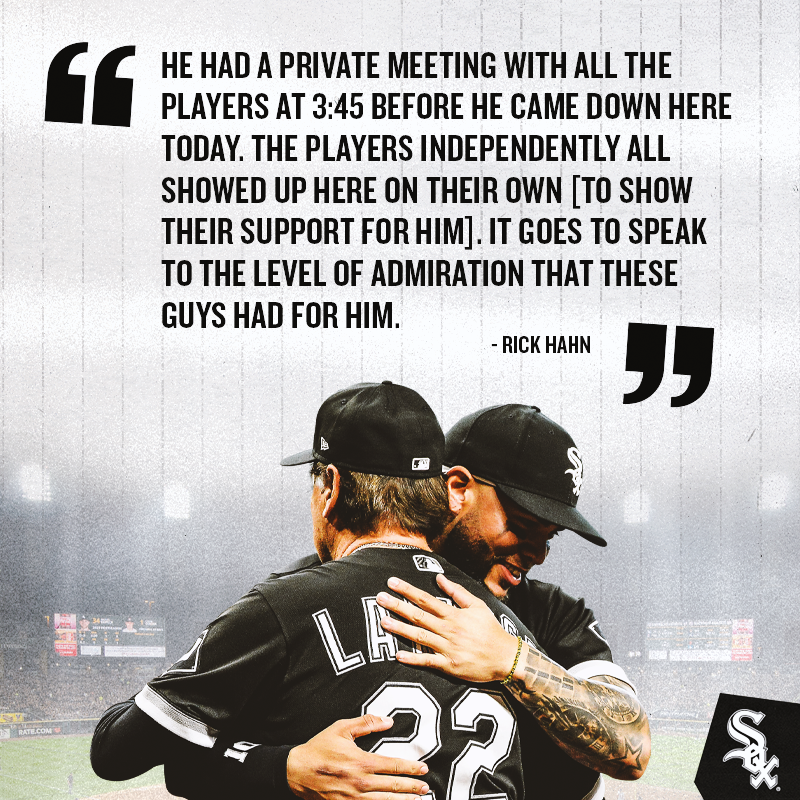 whitesox's tweet photo. Get well soon, Tony.