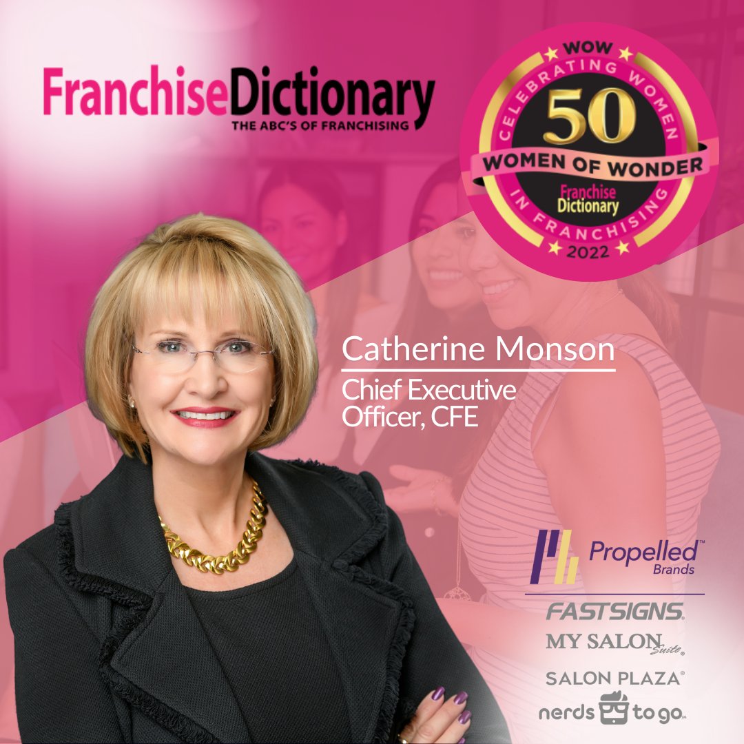 FASTSIGNS's tweet photo. 📌 Proud to share that #FranchiseDictionaryMagazine featured CEO @catherinemonson , in the 50 Women of Wonder (WoW) 2022 issue!🔗Proceeds will be donated to @SusanGKomen🎗October magazine: https://t.co/oZTzs45kha
#PropelledBrands #FASTSIGNS #WomenInFranchising #WomenInBusiness https://t.co/v5zE92SYXR