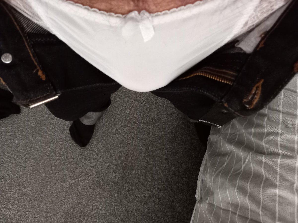 KnickerKinky's tweet photo. Beginning to love the lace detail on these #knickers but more so the fave they keep me semi hard all the time I have them on ...
Show me a man who hasn't tried on a pair of knickers ever and had a wank in them and I will show you a lier #sameman https://t.co/oK2QW1P6xS