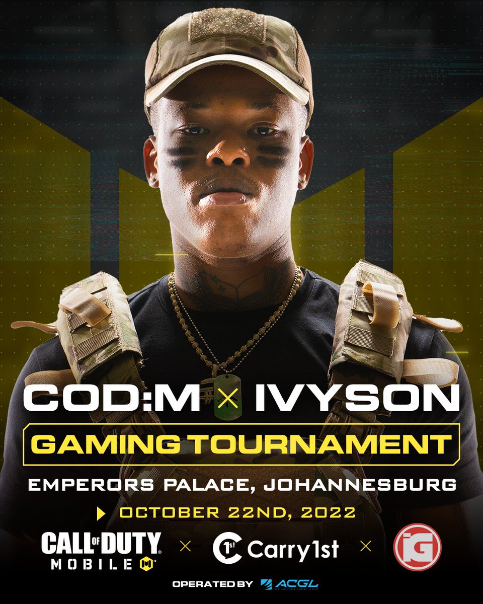 AfricanGaming's tweet image. 📲 #CODMobileSA we have something for you on 22 October.

💪 Join the action at the @Nasty_CSA event and you could #win. 

➡️ Details of the @carry1st #IvysonGaming + @PlayCODMobile event are available here: acgl.co.za/ivyson

#CODMZA #CODZA #MobileGaming #gaming #gamingZA