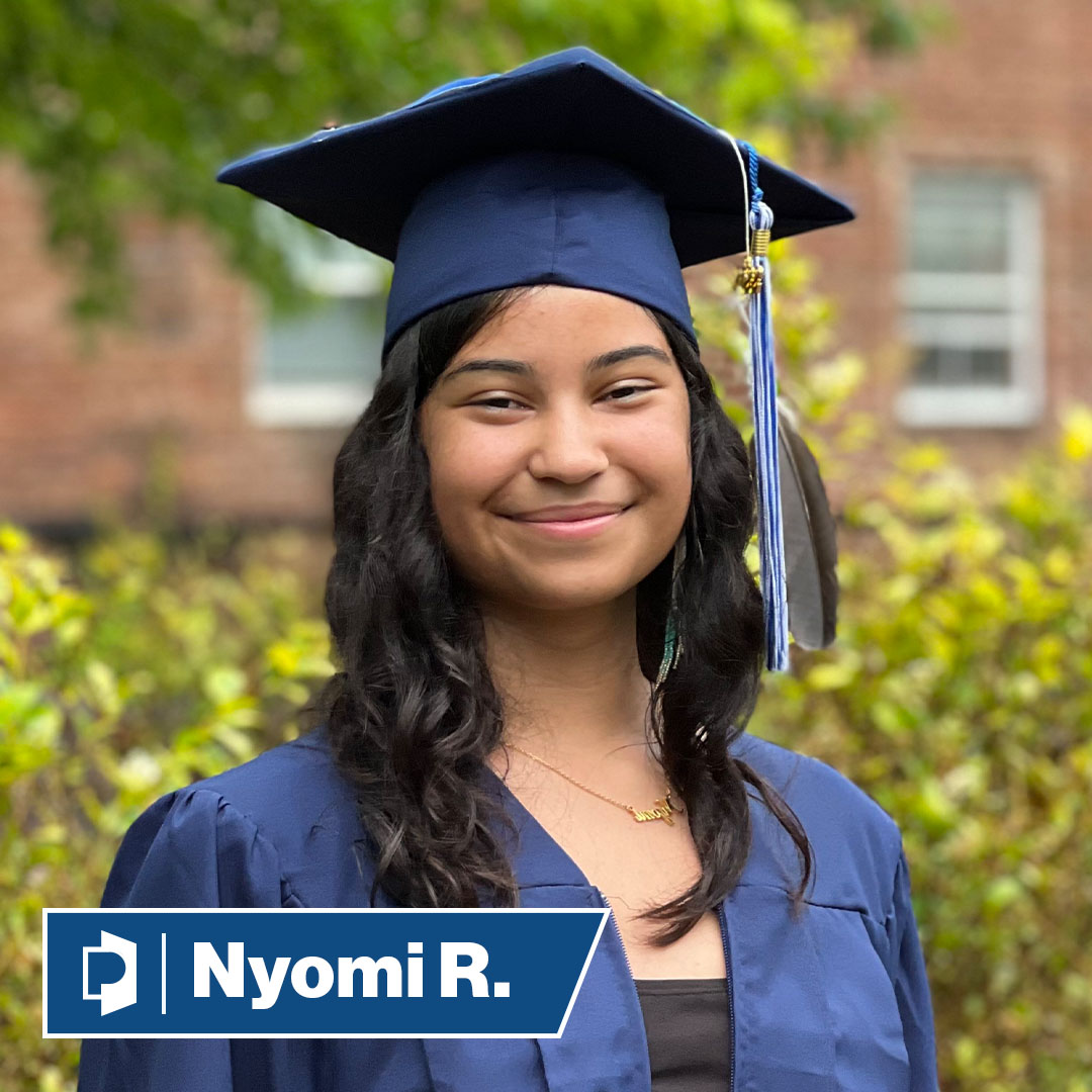 PennFoster's tweet photo. "It has shown me that I can accomplish whatever I set my mind to do. It is giving me the courage and confidence to move forward no matter what others say or obstacles get in my way." - 2022 Graduate Nyomi on what graduating means to her π
#2022Grad #PFProud #PennFoster https://t.co/54BCV67b3Q