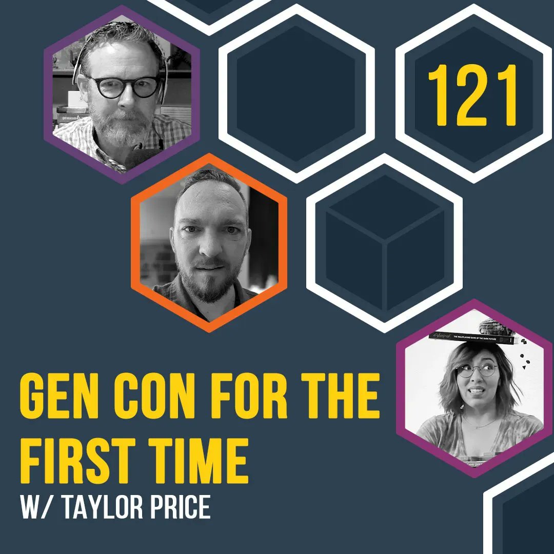 HighShelfCLTV's tweet photo. 🎙️ #HSGPodcast: EP 21 has dropped &amp; we're back, talking about @Gen_Con! @_potaytayto_, newcomer to the Con, discusses what to expect with @HighShelfDavid &amp; @RichShelf before this year's festivities!

Check out the newest episode here: https://t.co/QGuJlepvbZ
#ttrpg #gencon https://t.co/ZI64IP5q5t