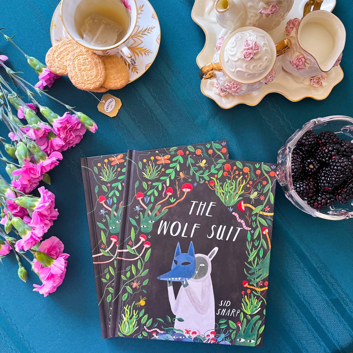 Happy Canadian Book Birthday to The Wolf Suit by Sid Sharp!🐺❤️☕️🐑