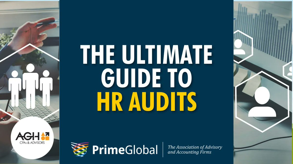 Does your firm carry out HR Audits? An HR audit can help you understand whether your HR practices are benefitting or hampering your organization, but where do you start? Member firm <a href="/AGHLC/">AGH CPAs & Advisors</a> outline all you need to know: buff.ly/3M2cTWZ #HR #HRaudit