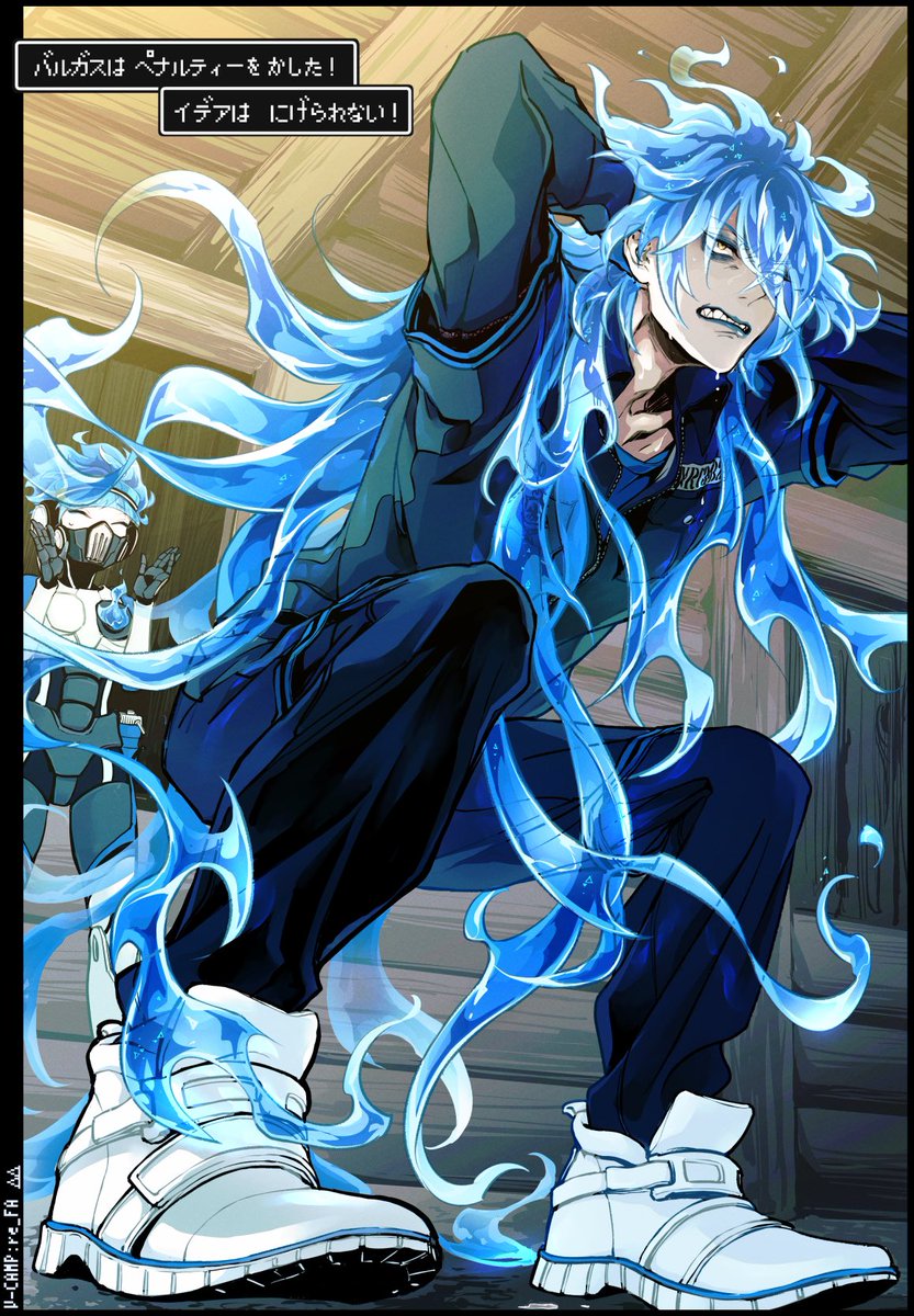 rakugakityou02's tweet image. ⛺️re:FA (N番🍵🙏)
--------------------------------
枝→スクワットの流れおもろすぎるんよ…
弟は逃してはくれないけど応援はしてくれると思うよ！という！妄想！笑📣